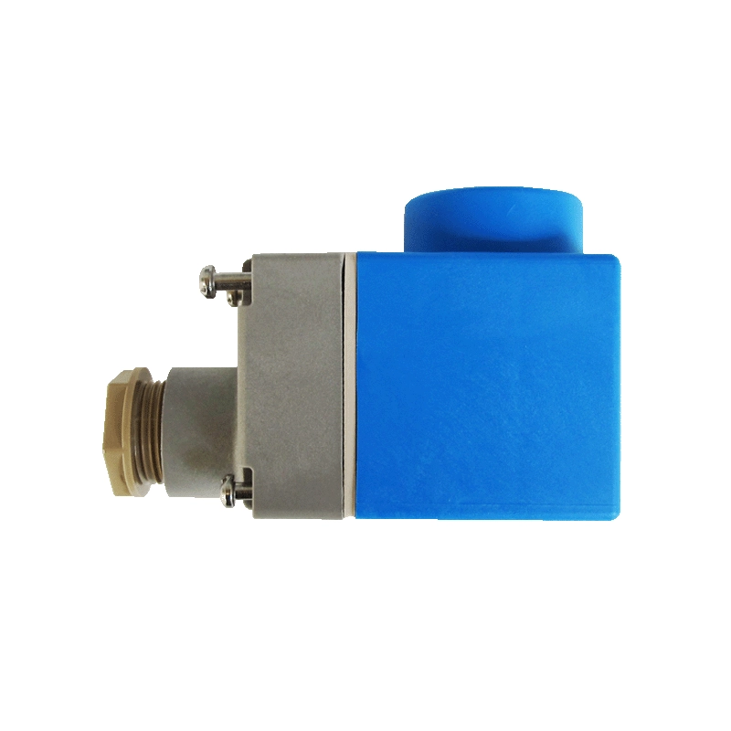 danfoss-220v-solenoidcoil-terminalbox بوبین سوکتی ۲۲۰ ولت دانفوس دانمارک - تصویر 1