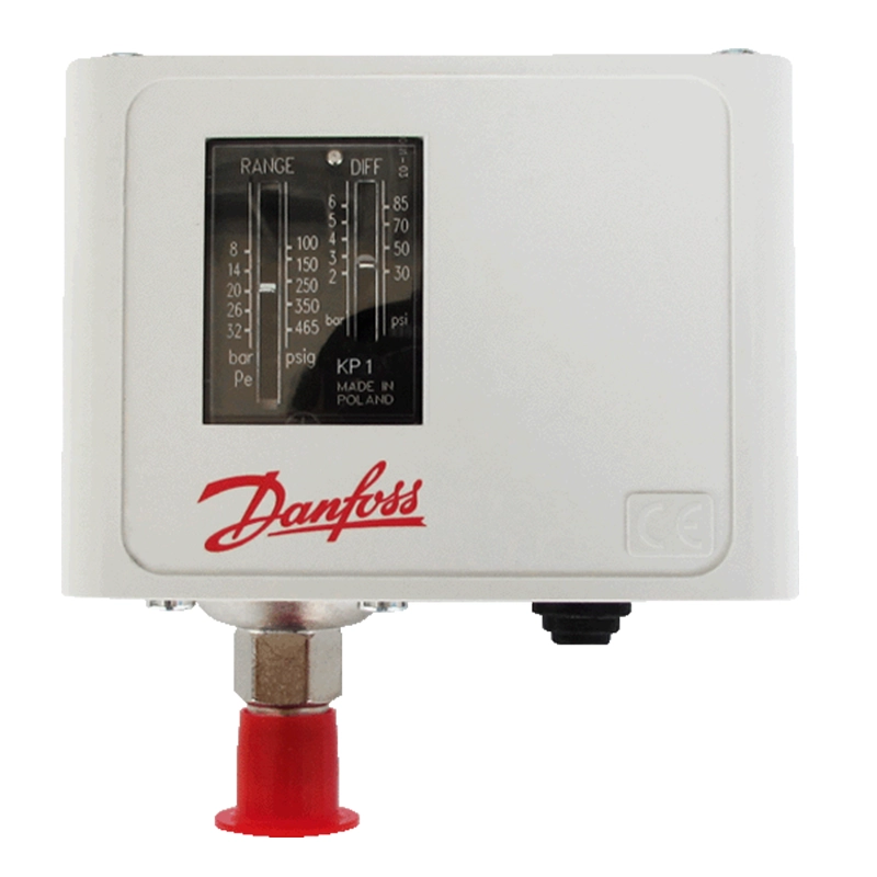 danfoss-kp1-pressure-switch های پرشر سوئیچ ساده دانفوس KP5 - تصویر 1