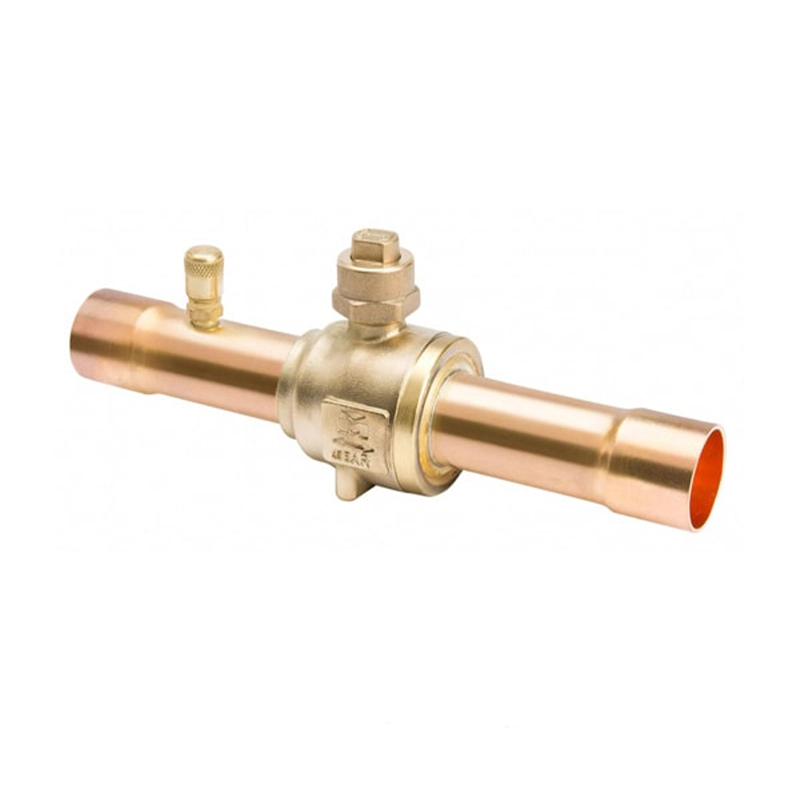 danfoss-shut-off-ball-valve-gbc بال ولو 1/8 1 جوشی دانفوس سری GBC 28s پورت دار - تصویر 1